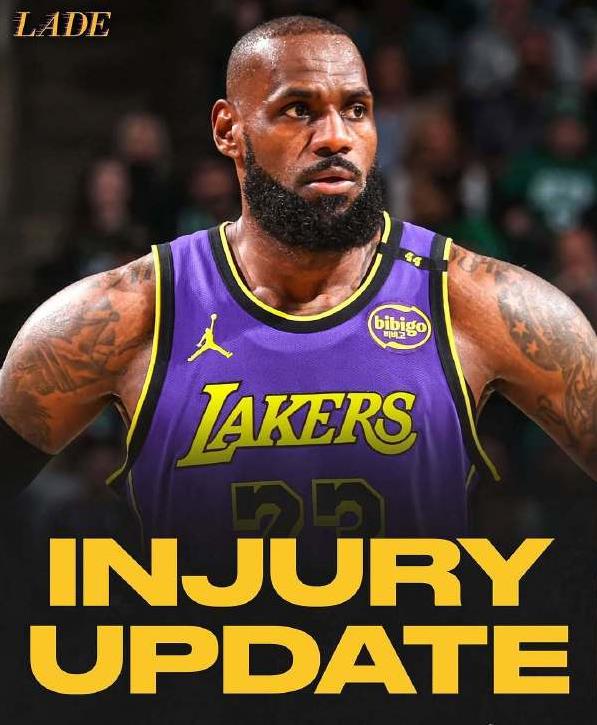 詹姆斯受伤，湖人战绩下滑